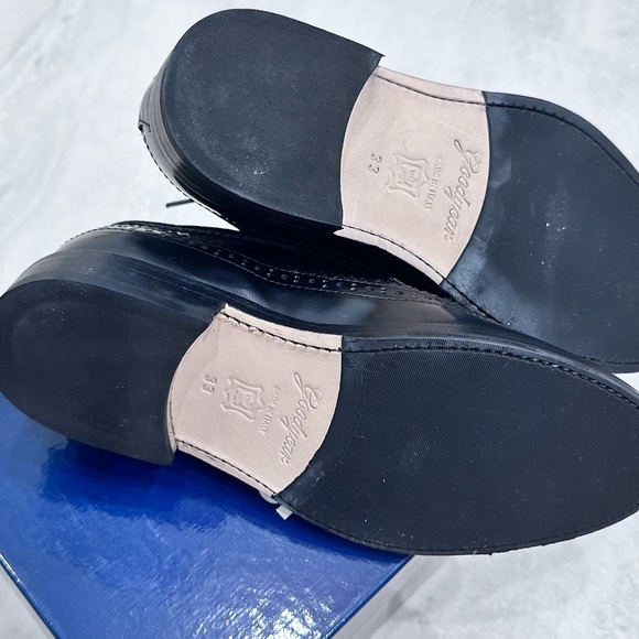 Gallucci boys black leather brogues - Picture 2 of 5